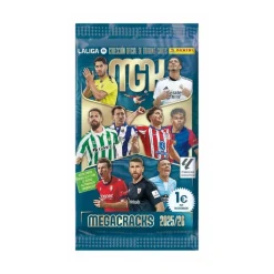PANINI - Caja 50 sobres Megacracks La Liga 2025-2026* Coleccionables Y Mini Mundos
