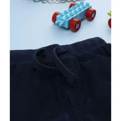 Prenatal Pantalón azul de felpa ligera niño