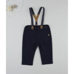Prenatal Pantalón bebé azul con tirantes* Bebé Niño 3-36 Meses·Vaqueros, Pantalones Y Petos|Niño·Bebé Niño 3-36 Meses