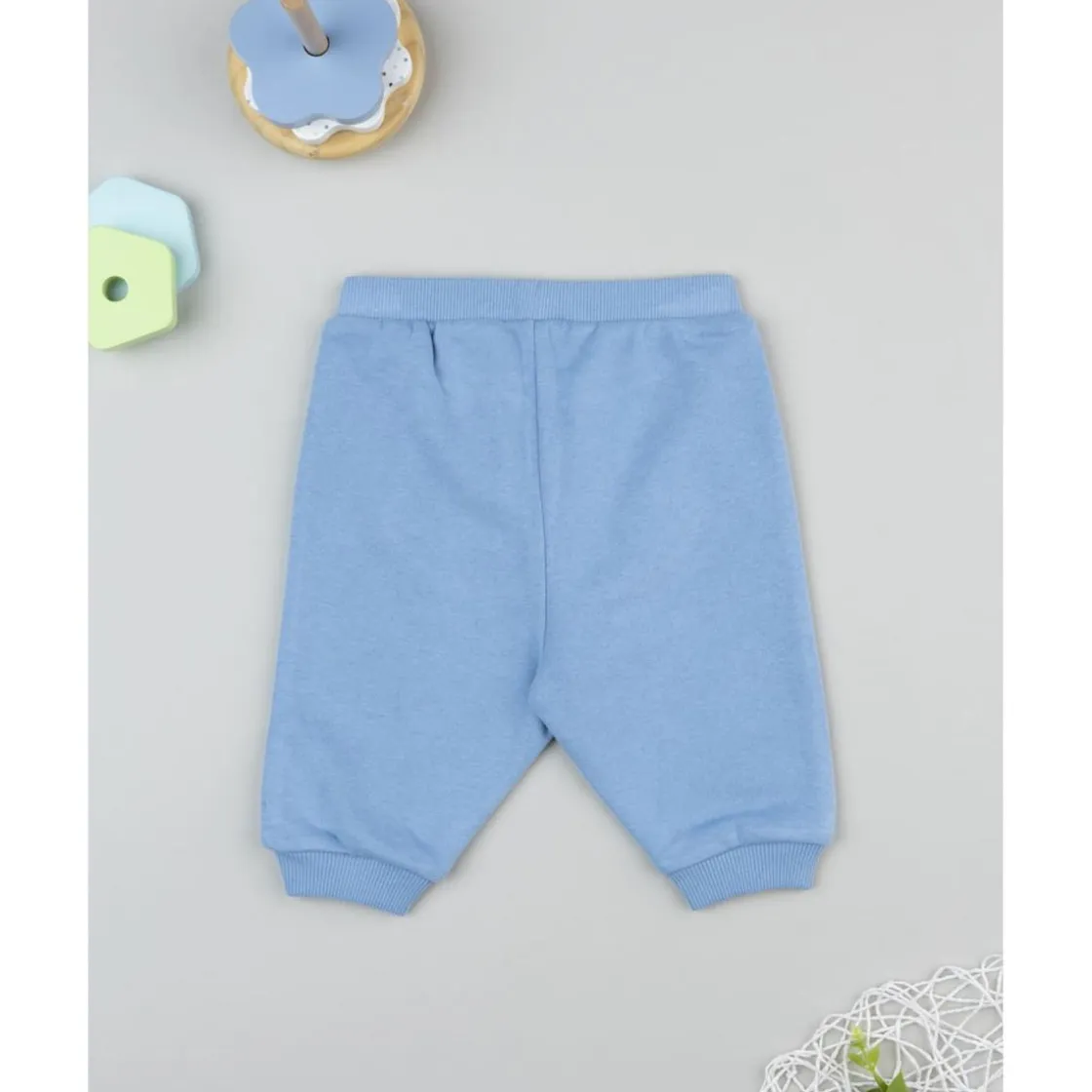 Prenatal Pantalón de felpa azul claro para niño* Recién Nacido·Ropa Y Accesorios|Ropa Y Accesorios·Pantalones Y Petos