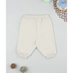 Prenatal Pantalón de niño crema Little Friends