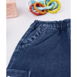 Prenatal Pantalón denim de niña con bordados