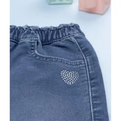 Prenatal Pantalón denim niña corazones con strass* Niña 2-10 Años·Vaqueros, Pantalones Y Petos|Niña·Niña 2-10 Años
