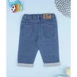 Prenatal Pantalón denim niño con bordado Dog