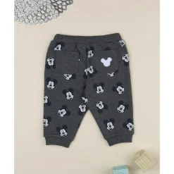 Prenatal Pantalón gris de niño en felpa con estampado de Mickey Mouse* Niño·Bebé Niño 3-36 Meses|Bebé Niño 3-36 Meses·Vaqueros, Pantalones Y Petos
