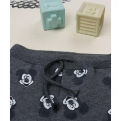 Prenatal Pantalón gris de niño en felpa con estampado de Mickey Mouse* Niño·Bebé Niño 3-36 Meses|Bebé Niño 3-36 Meses·Vaqueros, Pantalones Y Petos