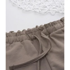 Prenatal Pantalón marrón con corazón bordado para niña