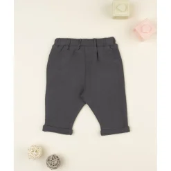Prenatal Pantalón niña gris antracita en punto suave* Recién Nacido·Ropa Y Accesorios|Ropa Y Accesorios·Pantalones Y Petos