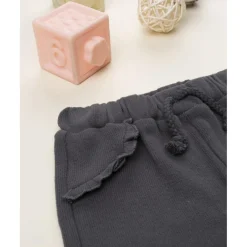 Prenatal Pantalón niña gris antracita en punto suave* Recién Nacido·Ropa Y Accesorios|Ropa Y Accesorios·Pantalones Y Petos