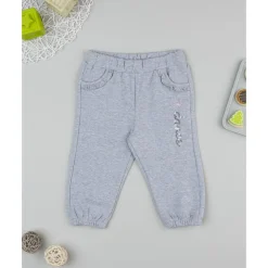 Prenatal Pantalón niña gris frill bolsillos
