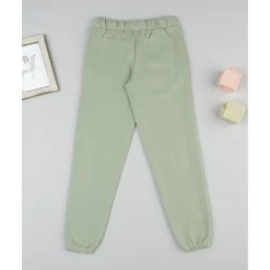 Prenatal Pantalón niña verde con bordado de flores* Niña·Niña 2-10 Años|Niña 2-10 Años·Vaqueros, Pantalones Y Petos