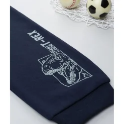 Prenatal Pantalón niño azul felpado “T-Rex”* Niño·Niño 2-10 Años|Niño 2-10 Años·Vaqueros, Pantalones Y Petos