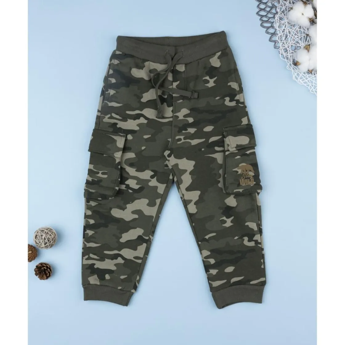 Prenatal Pantalón niño felpado camuflaje