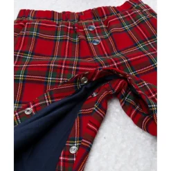 Prenatal Pantalón niño tartán rojo con forro de algodón* Recién Nacido·Ropa Y Accesorios|Ropa Y Accesorios·Pantalones Y Petos