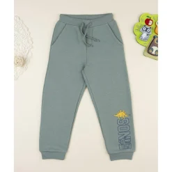 Prenatal Pantalón niño verde felpado con estampado* Niño·Niño 2-10 Años|Niño 2-10 Años·Vaqueros, Pantalones Y Petos