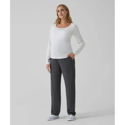 Prenatal Pantalón premamá de felpa modal gris* Premamá·Moda|Moda·Pantalones, Faldas Y Leggins