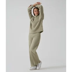 Prenatal Pantalón premamá de pierna ancha verde “fake tricot”* Premamá·Moda|Moda·Pantalones, Faldas Y Leggins