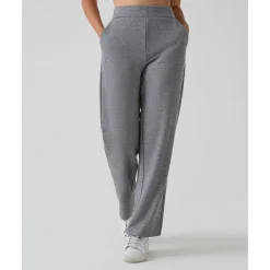 Prenatal Pantalón premamá de pierna ancha gris “fake tricot”* Premamá·Moda|Moda·Pantalones, Faldas Y Leggins