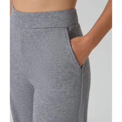 Prenatal Pantalón premamá de pierna ancha gris “fake tricot”* Premamá·Moda|Moda·Pantalones, Faldas Y Leggins