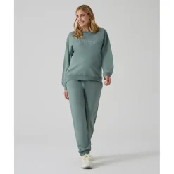 Prenatal Pantalón premamá felpa verde* Premamá·Moda|Moda·Pantalones, Faldas Y Leggins