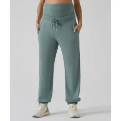 Prenatal Pantalón premamá felpa verde* Premamá·Moda|Moda·Pantalones, Faldas Y Leggins