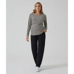 Prenatal Pantalón premamá negro en felpa modal