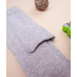 Prenatal Pantimedias de algodón gris claro jaspeado