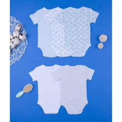 Prenatal Paquete 5 body bimbo costina 'orsetto'* Recién Nacido·Ropa Y Accesorios|Ropa Y Accesorios·Bodies