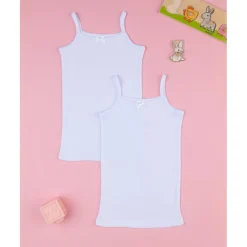 Prenatal Paquete de 2 camisetas interiores de niña con tirante fino* Descanso Y Ropa Interior·Infantil 2-10 Años