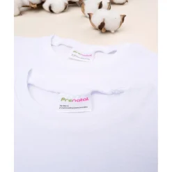 Prenatal Paquete de 2 camisetas interiores de niño de media manga