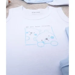 Prenatal Paquete de 5 camisetas sin mangas para niño