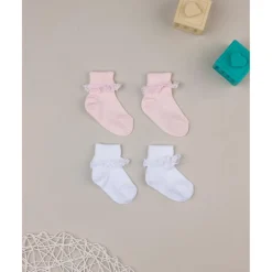 Prenatal Paquete de 2 pares de calcetines con encaje* Recién Nacido·Ropa Y Accesorios|Ropa Y Accesorios·Zapatos Y Calcetines