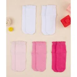 Prenatal Paquete de 5 pares de calcetines niña