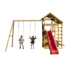 MASGAMES Parque juegos infantil de madera Teide XL con columpio doble* Columpios