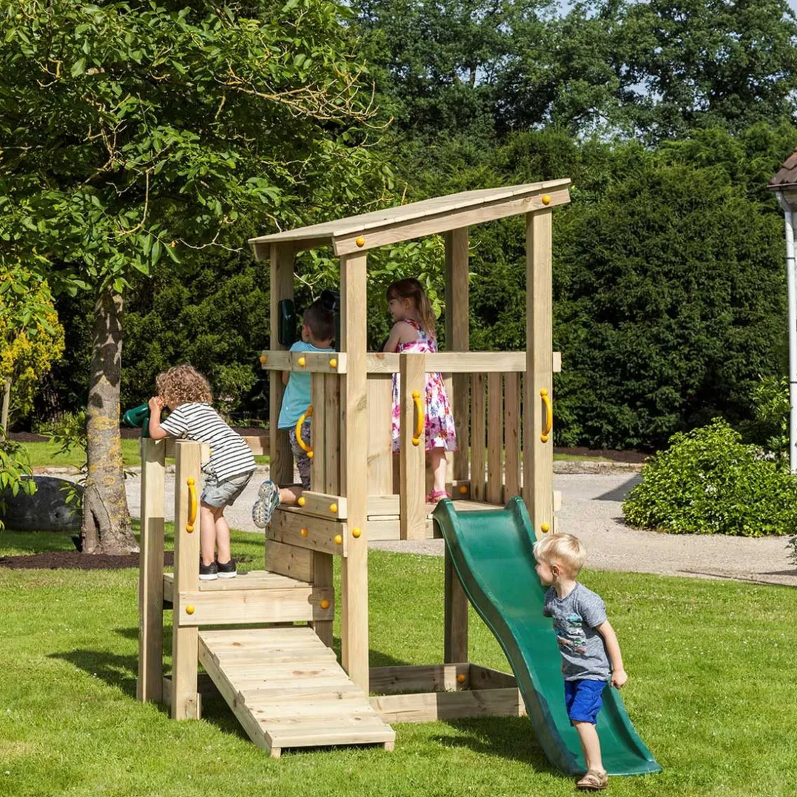 MASGAMES Parque juegos infantil de madera Mini Cascade* Columpios