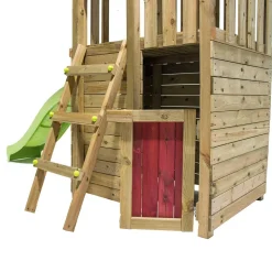 MASGAMES Parque juegos infantil de madera Tibidabo con casita* Columpios