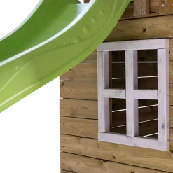 MASGAMES Parque juegos infantil de madera Tibidabo con casita* Columpios