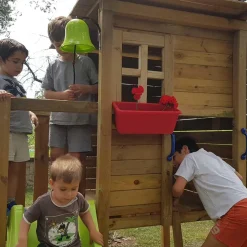 MASGAMES Parque juegos infantil de madera Taga* Columpios