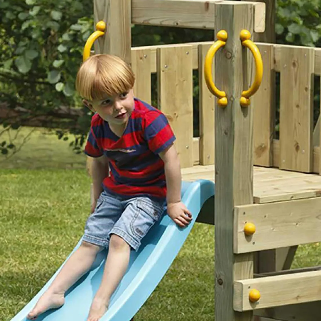 MASGAMES Parque juegos infantil de madera Teide XL* Columpios