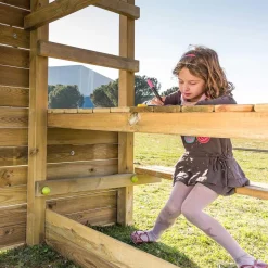 MASGAMES Parque juegos infantil de madera Teide XL* Columpios