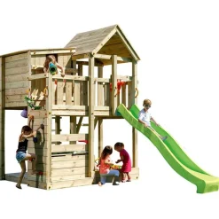 MASGAMES Parque juegos infantil de madera Palazzo XL* Columpios