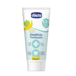 CHICCO Pasta de dientes con flúor - Sabor manzana/plátano* Cuidado·Dentición