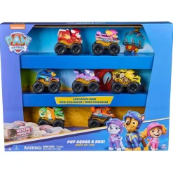 PAW PATROL Patrulla Canina - 7 vehículos rescue Wheels con Roxi