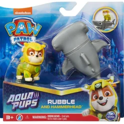 SPIN MASTER Patrulla Canina - Conjunto de figuras de acción Rubble Aqua Pups ㅤ