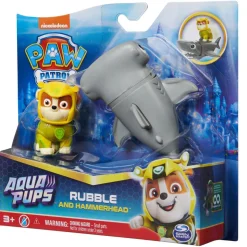 SPIN MASTER Patrulla Canina - Conjunto de figuras de acción Rubble Aqua Pups ㅤ