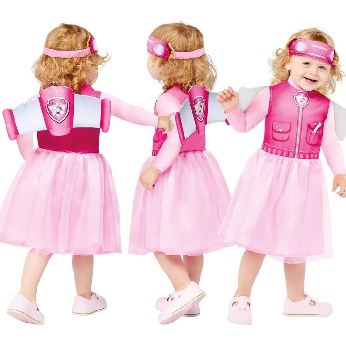 PAW PATROL Patrulla Canina - Disfraz de Skye baby 2-3 añosㅤ* Disfraces|Halloween