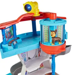 PATRULLA CANINA - Torre de Control con lanzador de coches, figuras y accesorios