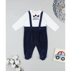 Prenatal Pelele bebé azul Navidad* Ropa Y Accesorios·Peleles|Recién Nacido·Ropa Y Accesorios