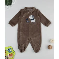 Prenatal Pelele marrón de niño con perrito* Ropa Y Accesorios·Peleles|Recién Nacido·Ropa Y Accesorios