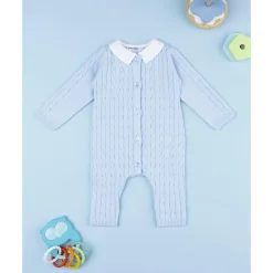 Prenatal Pelele tricot azul de recién nacido* Ropa Y Accesorios·Peleles|Recién Nacido·Ropa Y Accesorios